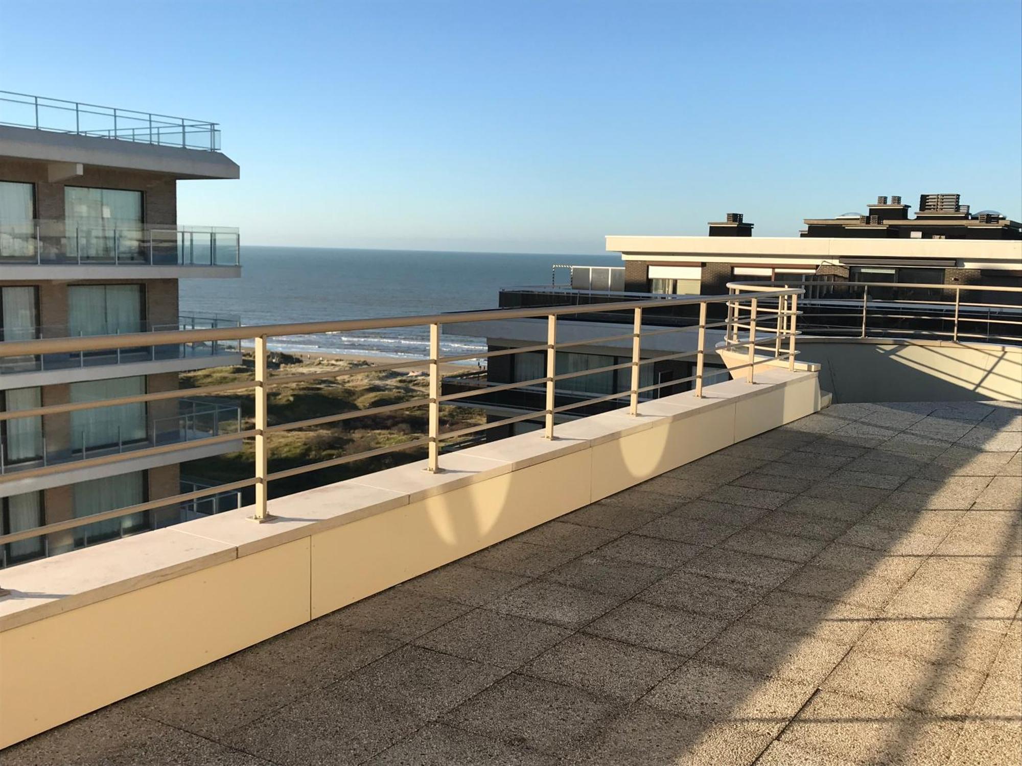 Duplex Penthouse Super Zeezicht Apartment De Panne Ngoại thất bức ảnh