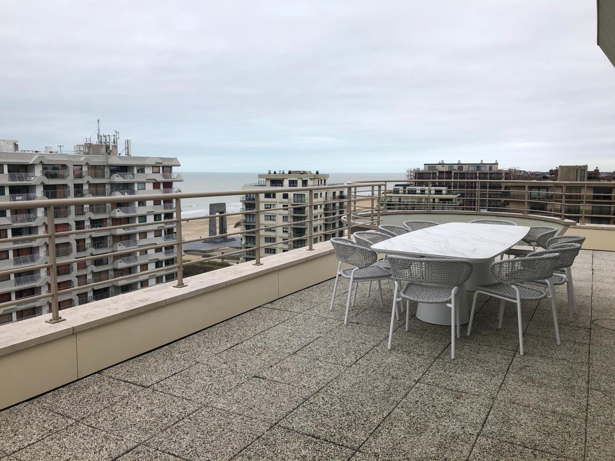 Duplex Penthouse Super Zeezicht Apartment De Panne Ngoại thất bức ảnh