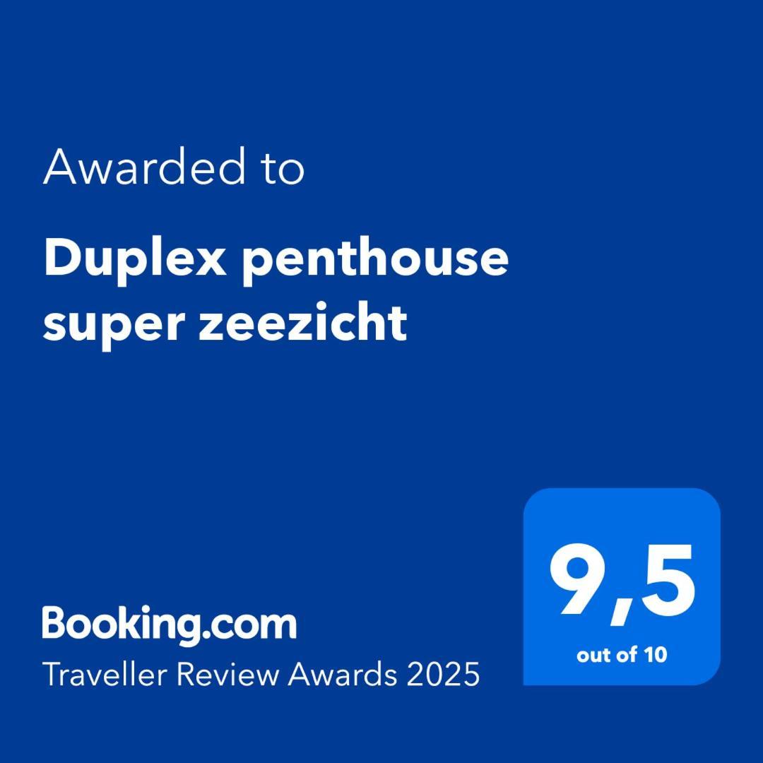 Duplex Penthouse Super Zeezicht Apartment De Panne Ngoại thất bức ảnh